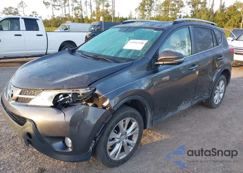 2013 Toyota Rav4 Limited from USA, damaged, VIN 2T3YFREV9DW057521
